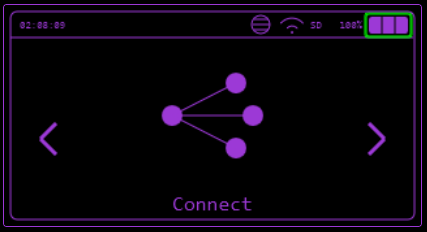 Connect Main Menu