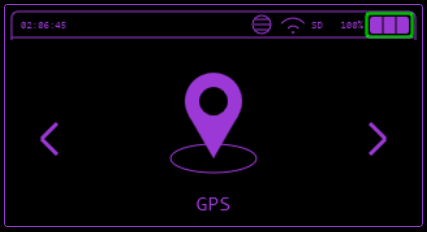 GPS Main Menu